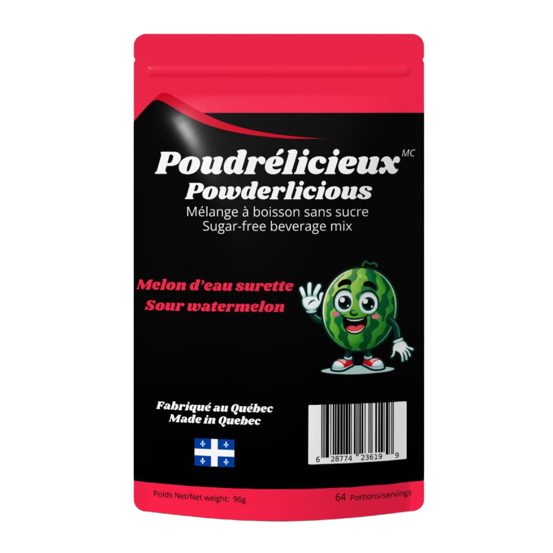 Base et saveur pour Slush sans sucre - Poudrélicieux