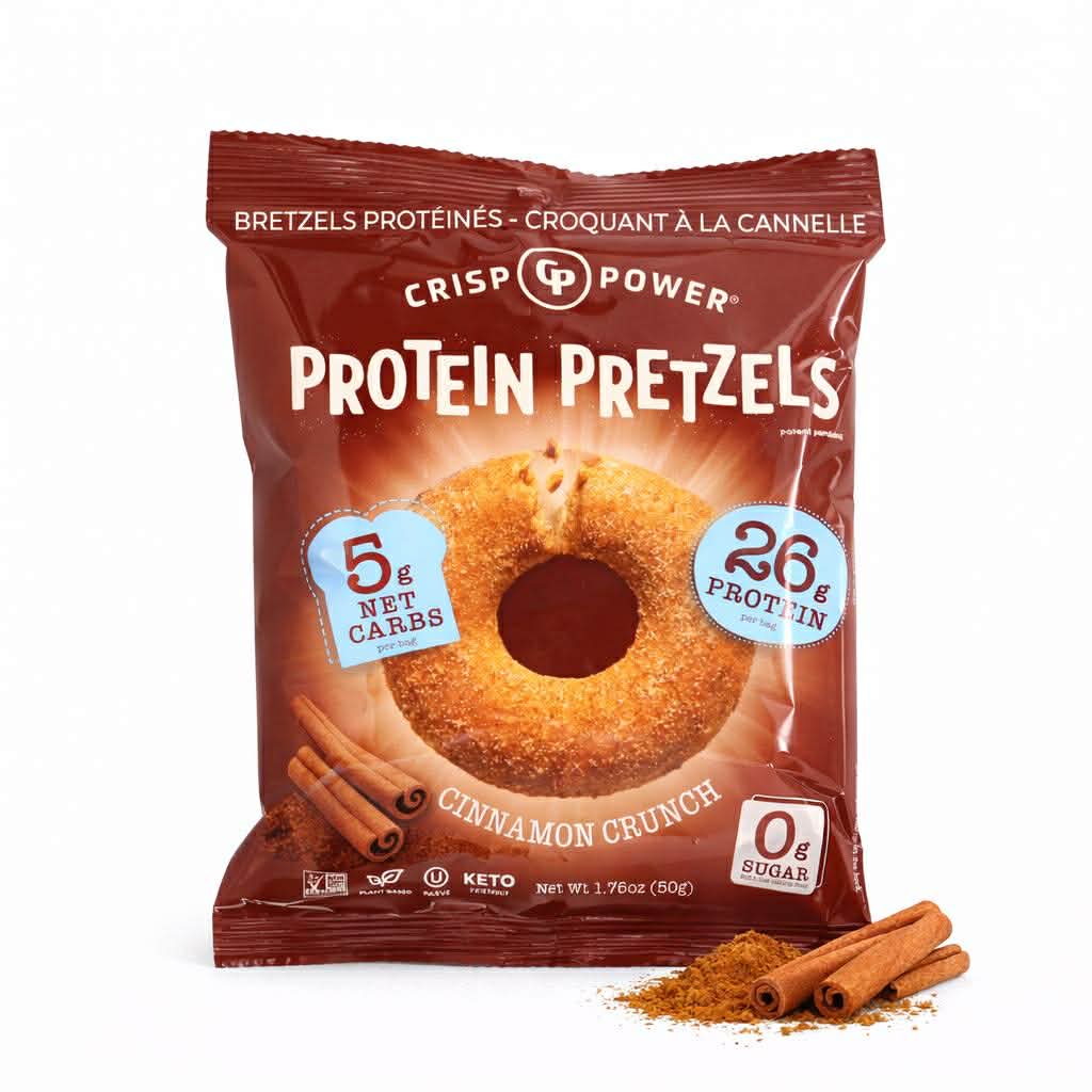Crisp Power - Pretzel Protéinée
