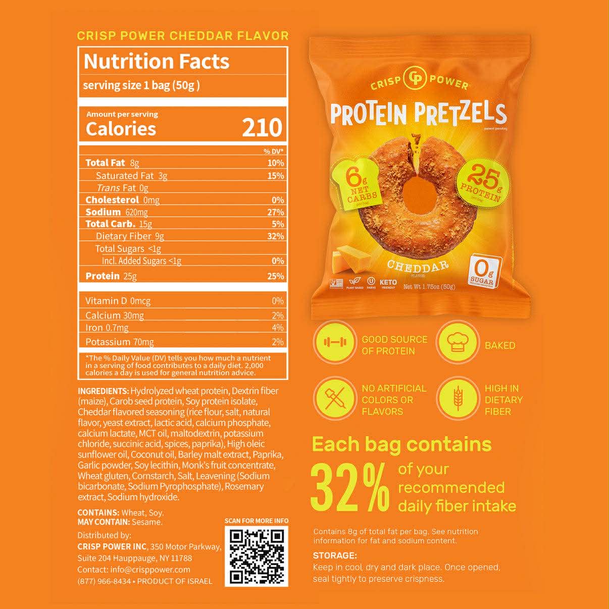 Crisp Power - Pretzel Protéinée