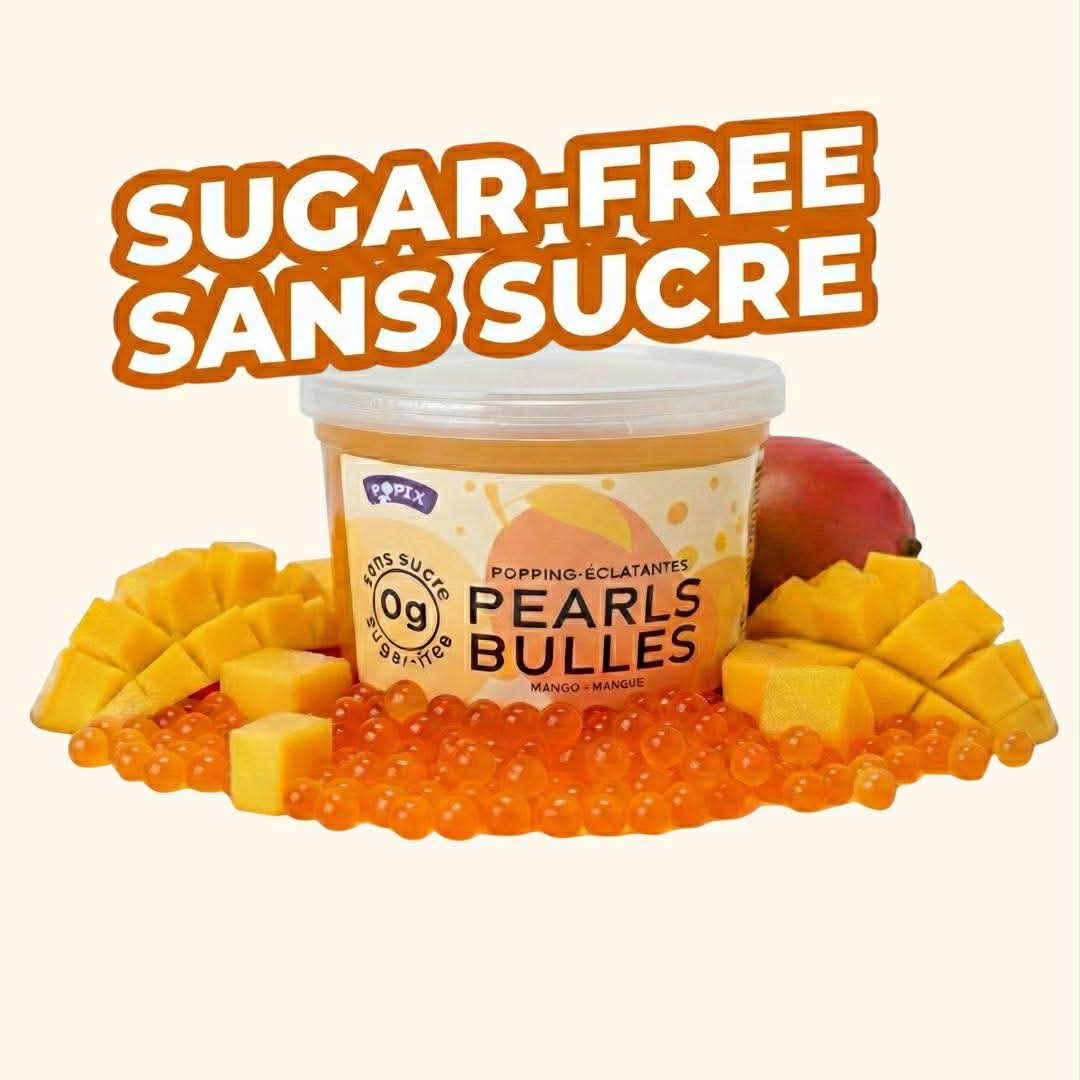 Bulles Éclatantes/Bubble Tea SANS SUCRE