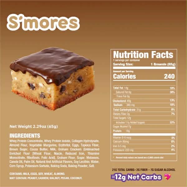 Prime Bites - Protein Brownies