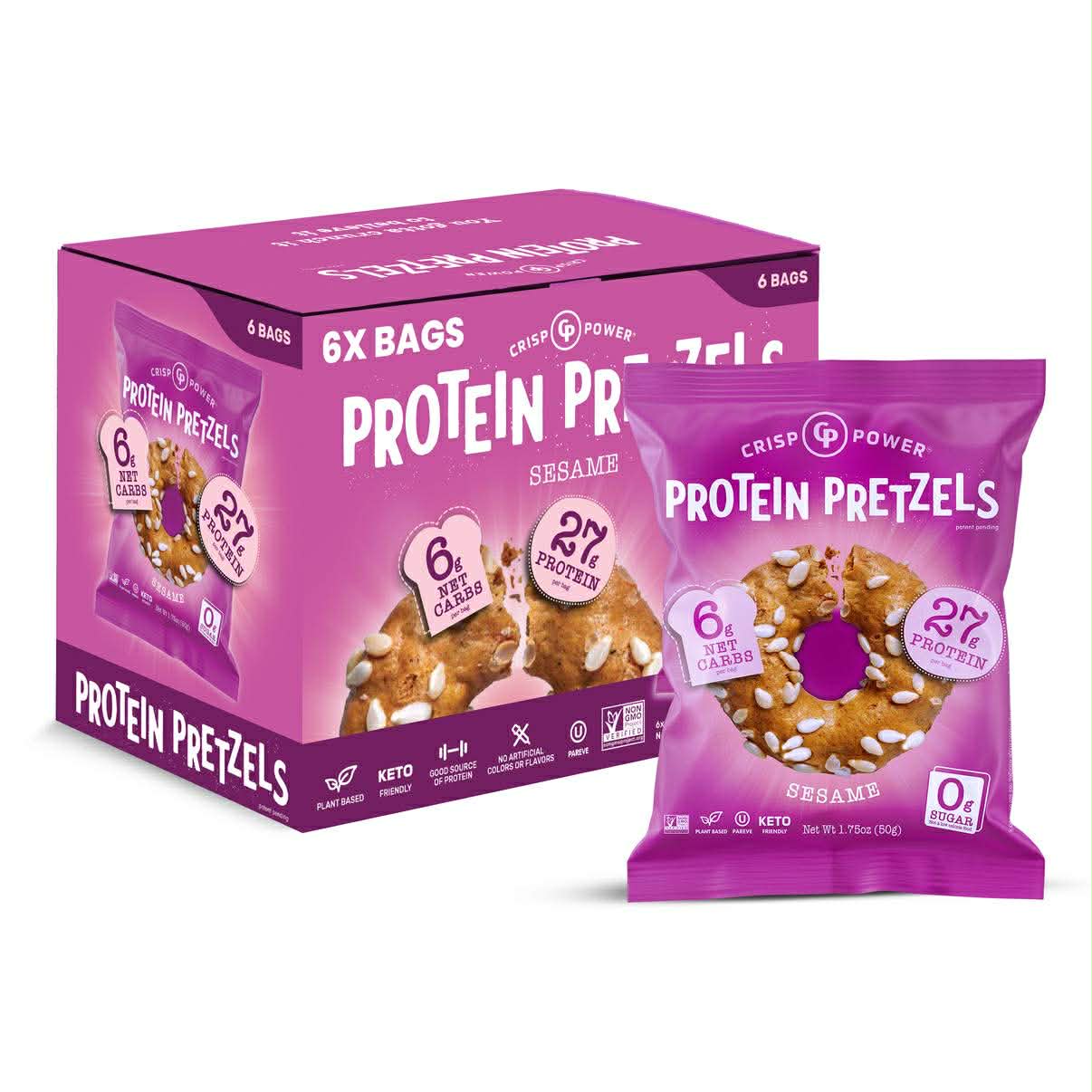 Crisp Power - Pretzel Protéinée