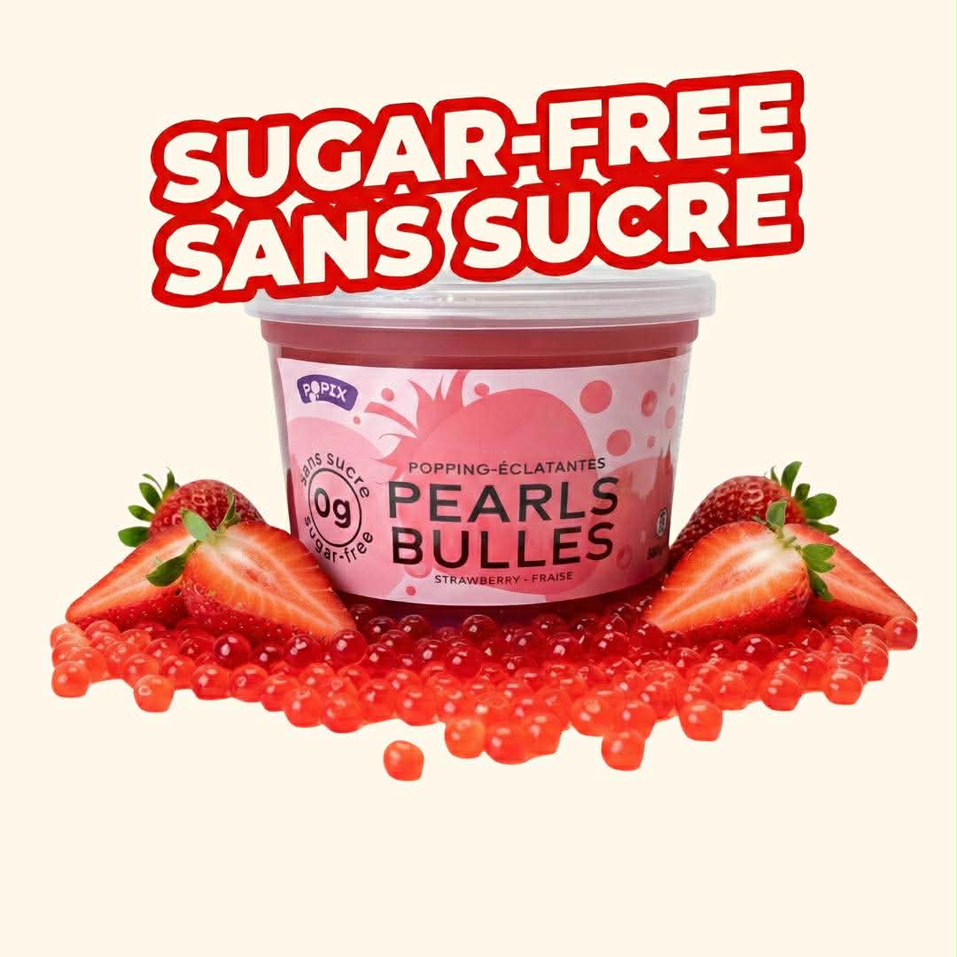Bulles Éclatantes/Bubble Tea SANS SUCRE