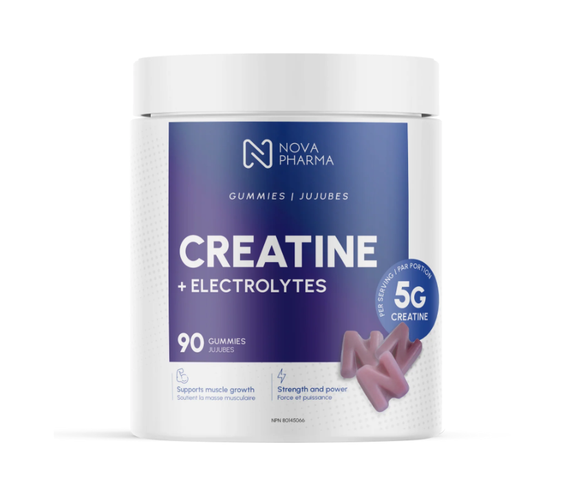 Nova Pharma - Créatine + Électrolytes Gummies