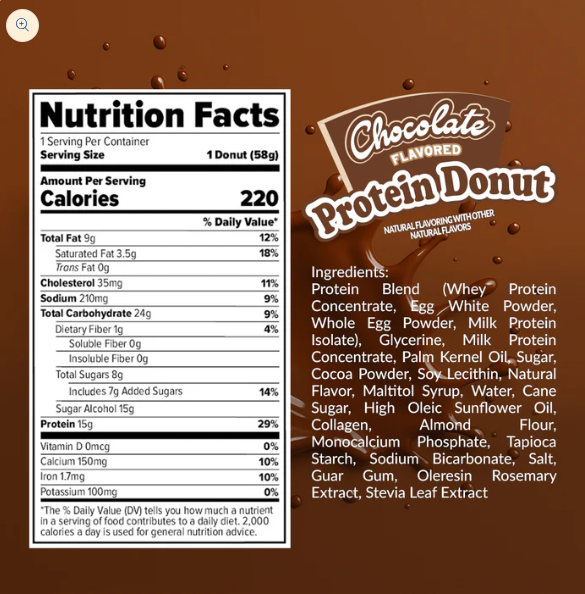 Beignes protéinés - Protein Donuts