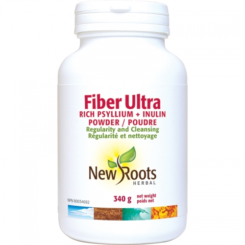 Fiber Ultra Rich Psyllium + Inulin - New Roots Herbal 