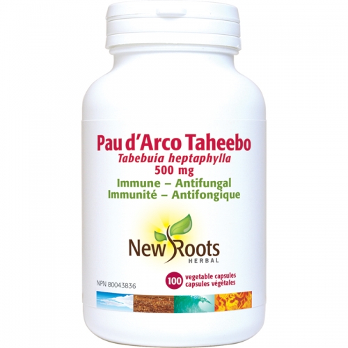 Pau d’Arco Taheebo capsules · 500 mg - New Roots Herbal 