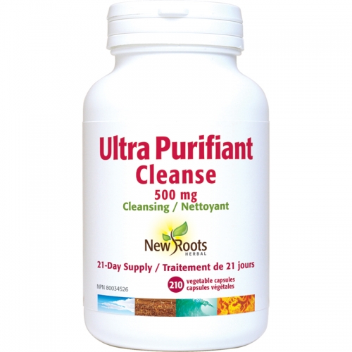 Ultra Purifiant Cleanse 500 mg - New Roots Herbal 