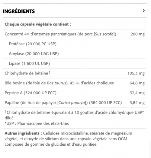 Enzymes Digestives - New Roots Herbal 