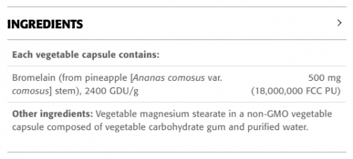 Ultimate Bromelain - New Roots Herbal 