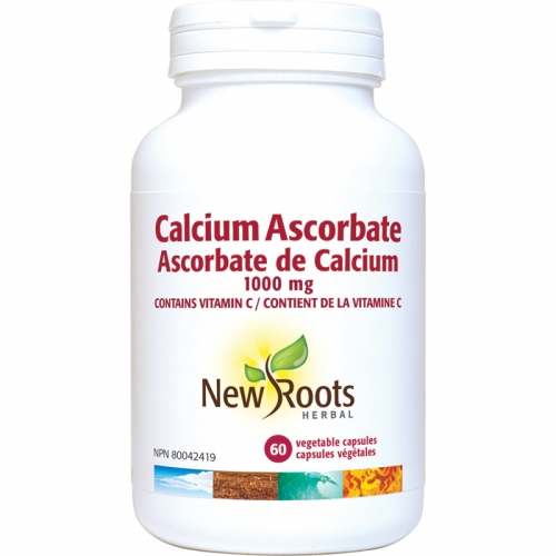 Vitamin C Calcium Ascorbate capsules *1000mg - New Roots Herbal 