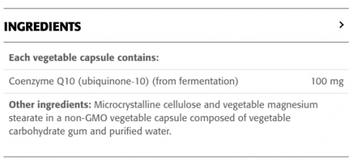Co-Enzyme Q10 100 mg - New Roots Herbal