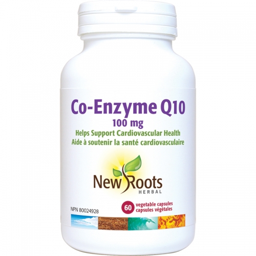 Co-Enzyme Q10 100 mg - New Roots Herbal