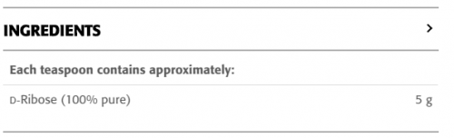D-Ribose - New Roots Herbal 