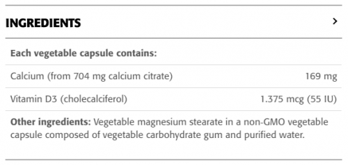 Calcium Citrate & Vitamin D - New Roots Herbal 