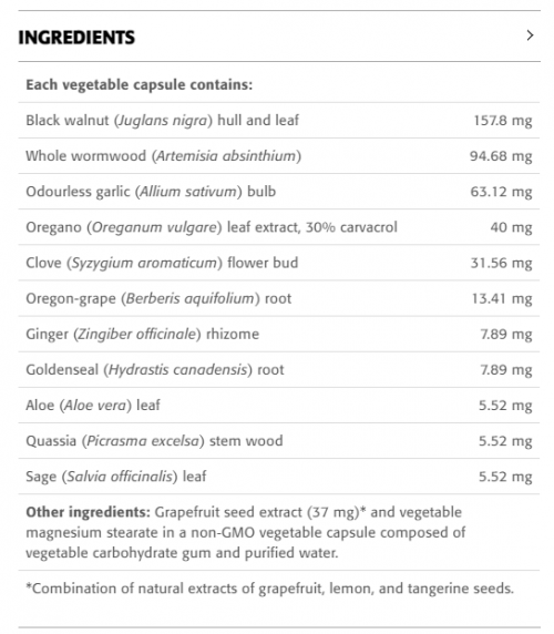 Purge Parasitis - New Roots Herbal 