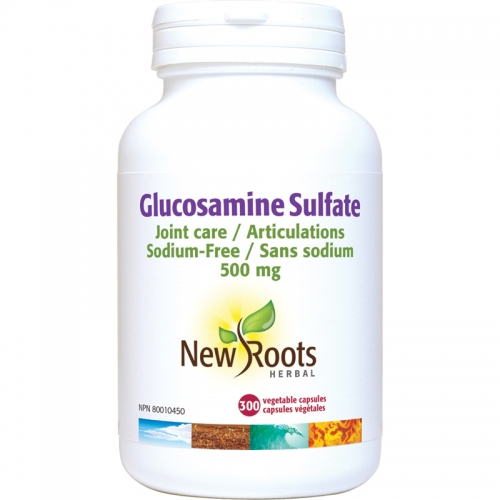 Glucosamine Sulfate 500 mg - New Roots Herbal 