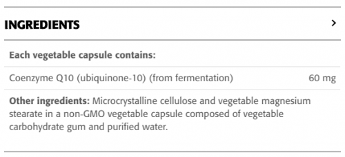 Co-Enzyme Q10 60 mg - New Roots Herbal 
