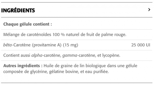 Bêta-Carotène - New Roots Herbal 