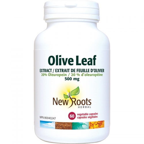 Olive Leaf Extract 500 mg - New Roots Herbal 