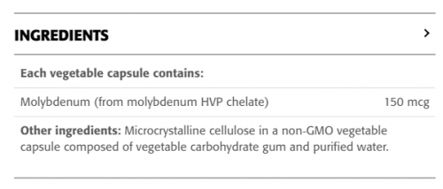 Molybdenum Rice Chelated - New Roots Herbal 