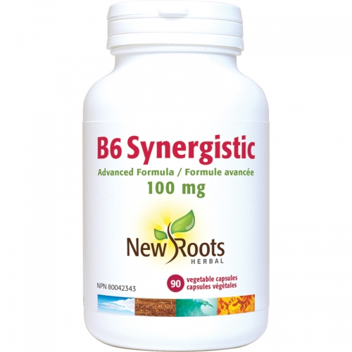 Vitamin B6 Synergistic · 100 mg - New Roots Herbal 