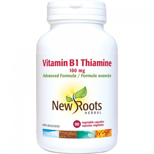 Vitamin B1 Thiamine 100 mg - New Roots Herbal 