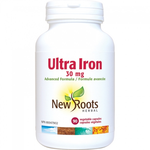 Ultra Iron 30 mg - New Roots Herbal 