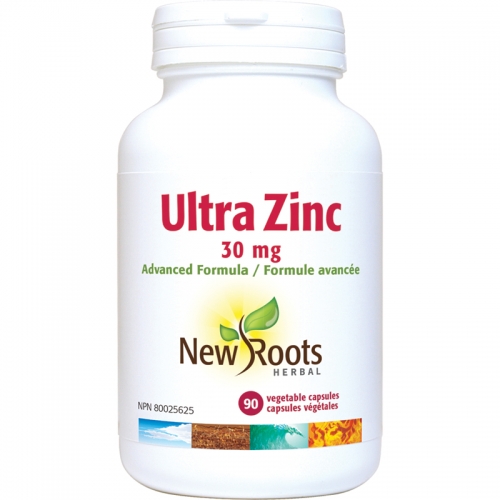 Ultra Zinc 30 mg - New Roots Herbal 