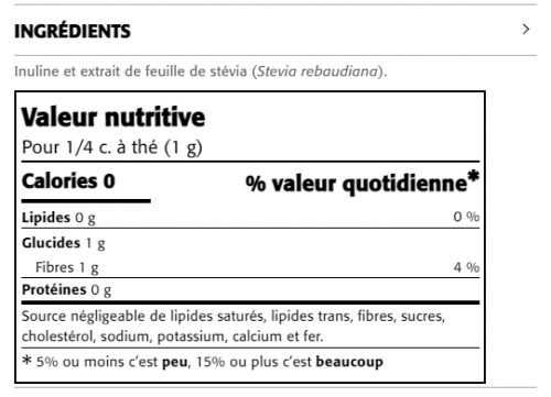 Stevia Sugar En Poudre - New Roots Herbal 