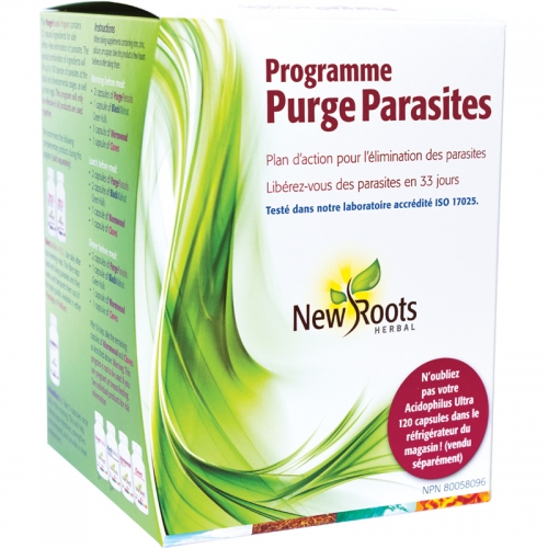 Programme Purge Parasites - New Roots Herbal 