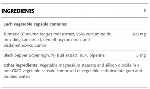 Curcumin Plus Piperine - New Roots Herbal 