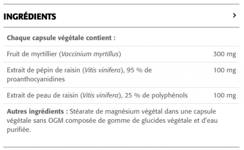 Extrait de Pépin de Raisin 100 mg - New Roots Herbal 