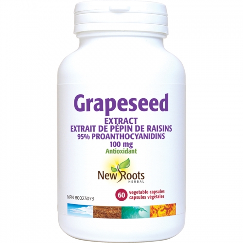 Grapeseed Extract 100 mg - New Roots Herbal 