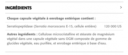 Serratiopeptidase 120 000 US - New Roots Herbal 