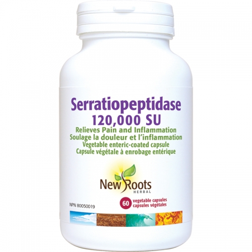 Serratiopeptidase 120 000 US - New Roots Herbal 