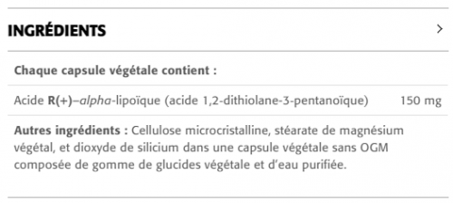 R+ Alpha Lipoïque 150 mg - New Roots Herbal 