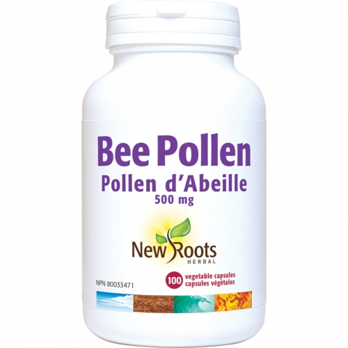 Bee Pollen 500 mg - New Roots Herbal 