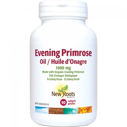 Evening Primrose Oil 1,000 mg - New Roots Herbal 