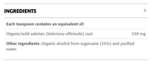 Valerian Root liquid Organic - New Roots Herbal 