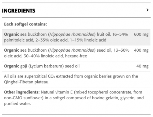 Seabuckthorn Oil - New Roots Herbal 