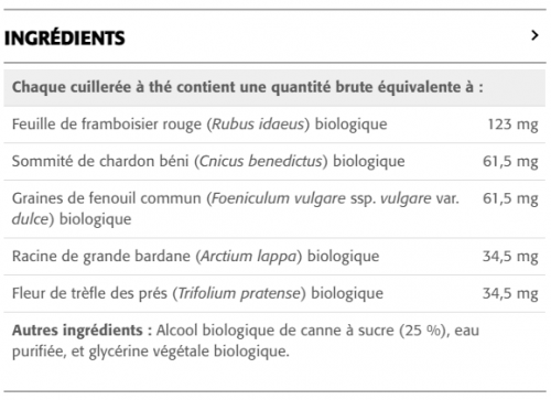 Ma Mère Laitière Liquide · Certifié biologique - New Roots Herbal 