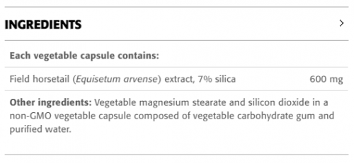 Silica 7% Extract · 600 mg - New Roots Herbal 