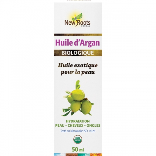 Huile d’Argan Certifié biologique - New Roots Herbal 