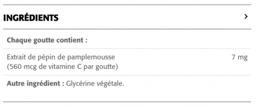 Extrait de Pépin de Pamplemousse Liquide concentré - New Roots Herbal 