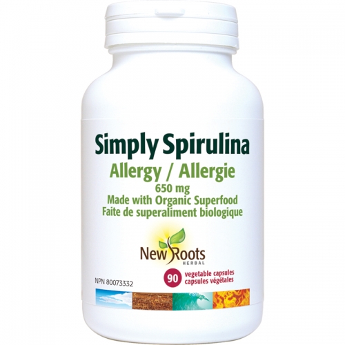 Simply Spirulina 650 mg - New Roots Herbal 