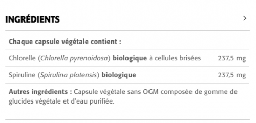 Spiruline et Chlorelle - New Roots Herbal 