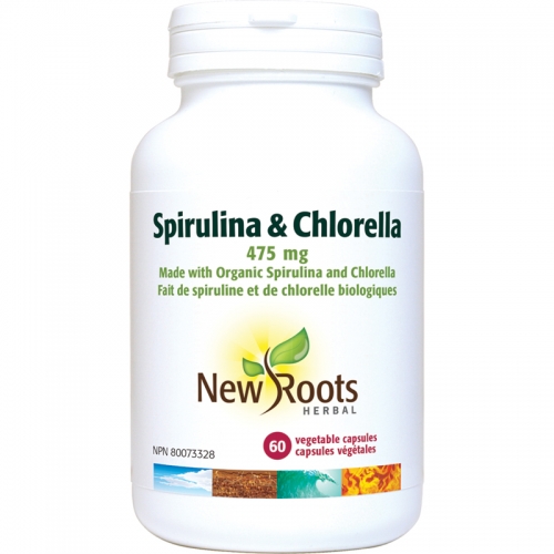 Spirulina & Chlorella - New Roots Herbal 