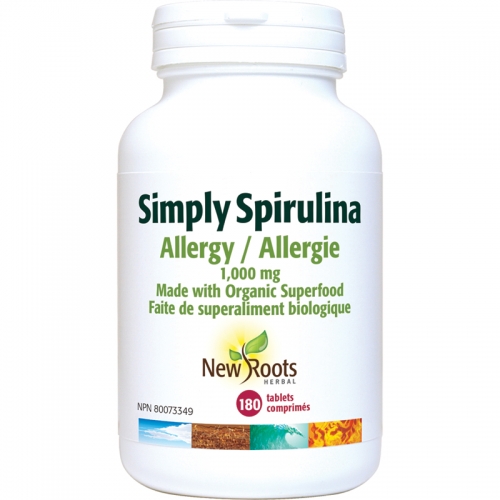 Simply Spirulina 1,000 mg - New Roots Herbal 