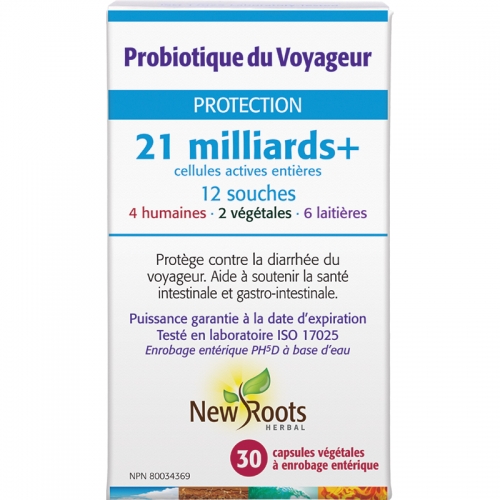 Probiotique du Voyageur - New Roots Herbal 